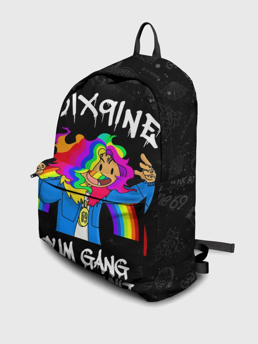 Рюкзак джинсовый / 6IX9INE