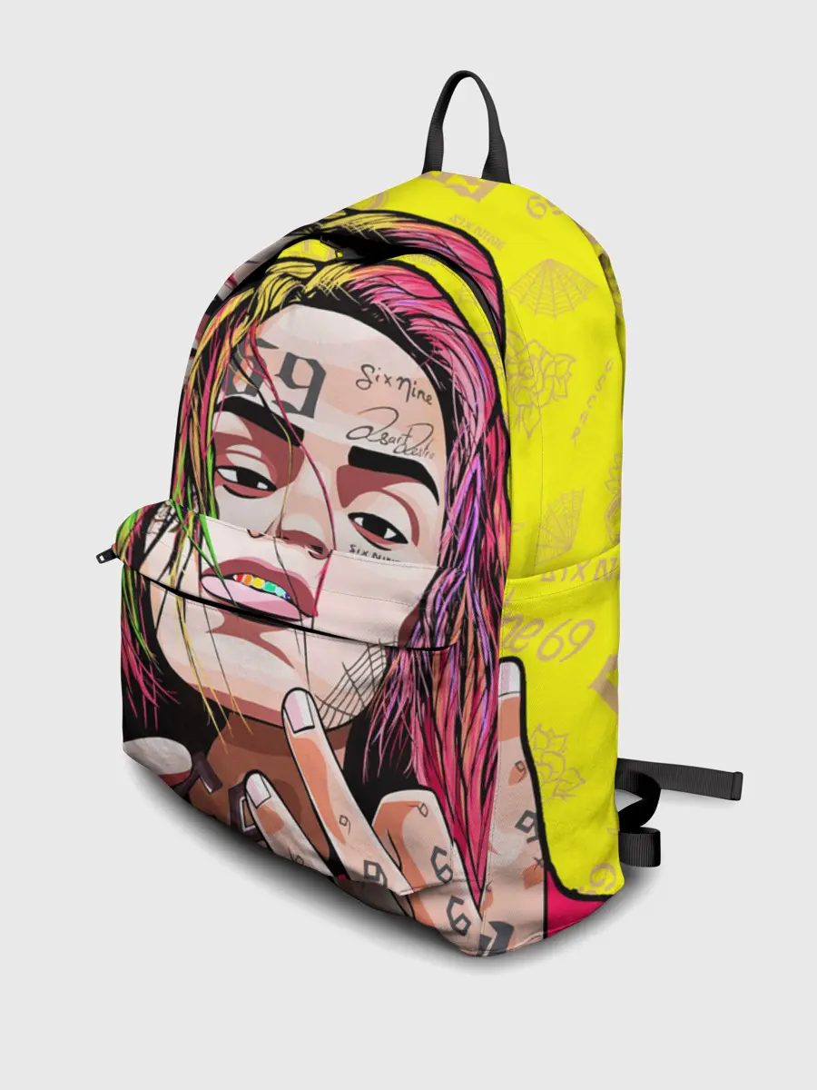 Рюкзак джинсовый / 6IX9INE