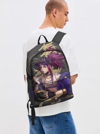 Рюкзак джинсовый / League of legends KDA