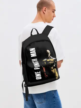 Рюкзак джинсовый / One Punch Man