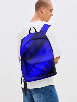 Рюкзак джинсовый / Blue and Black