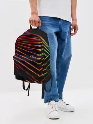 Рюкзак джинсовый / STRIPES COLOR