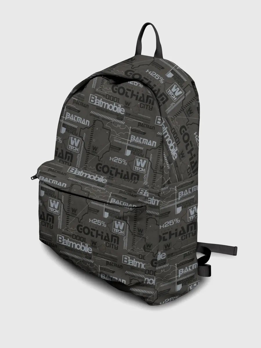 Рюкзак джинсовый / Gotham City pattern