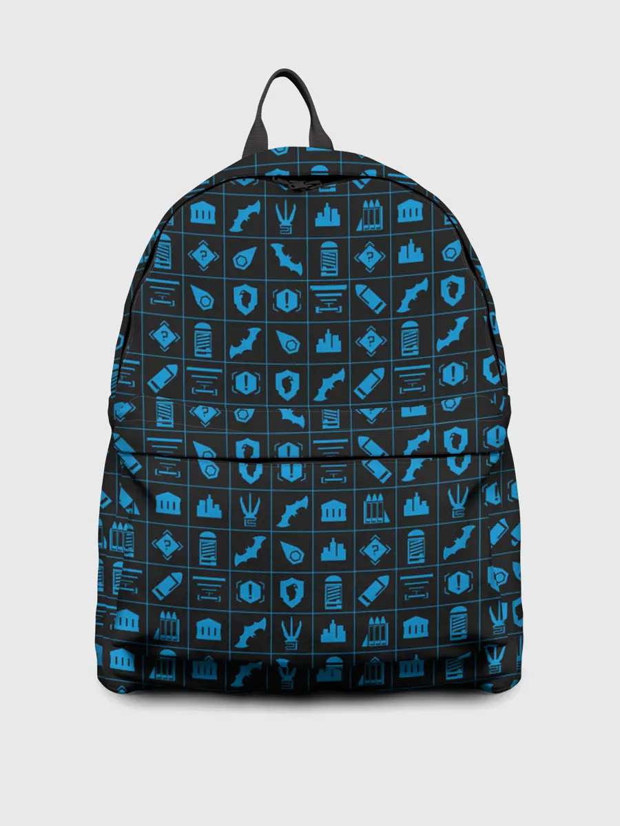 Рюкзак джинсовый / Batman pattern