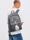 Рюкзак джинсовый / Catgirl sadness