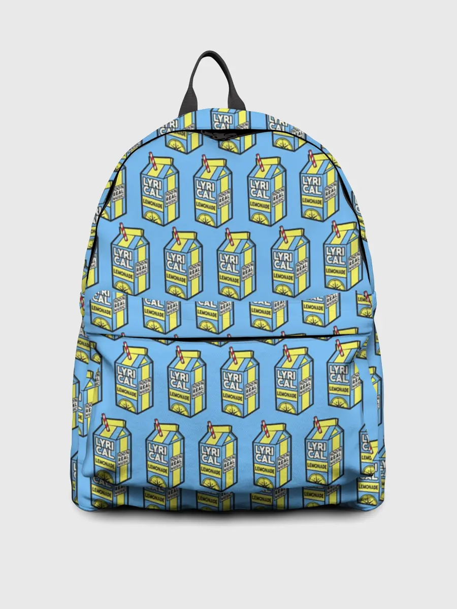 Рюкзак джинсовый / Lyrical Lemonade Pattern
