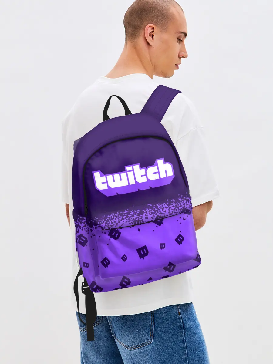 Рюкзак джинсовый / TWITCH / ТВИЧ