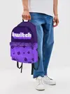 Рюкзак джинсовый / TWITCH / ТВИЧ