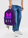Рюкзак джинсовый / BTS / БТС