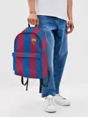 Рюкзак джинсовый / FC Barcelona 20/21