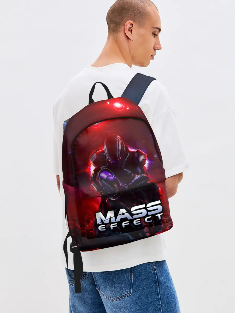 Рюкзак джинсовый / Mass Effect
