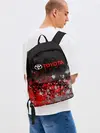 Рюкзак джинсовый / TOYOTA / ТОЙОТА