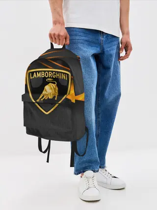 Рюкзак джинсовый / Lamborghini
