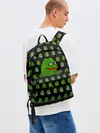 Рюкзак джинсовый / Frog Pepe