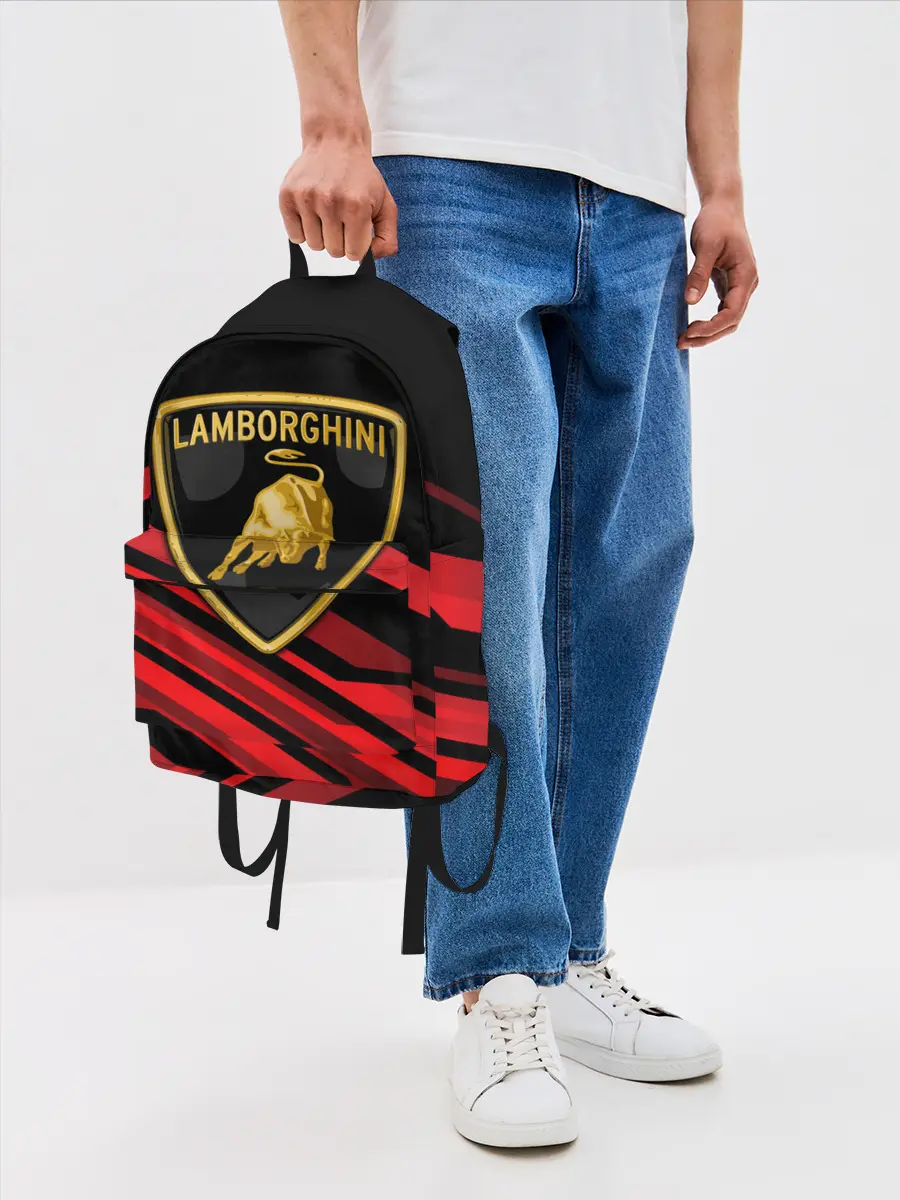Рюкзак джинсовый / Lamborghini