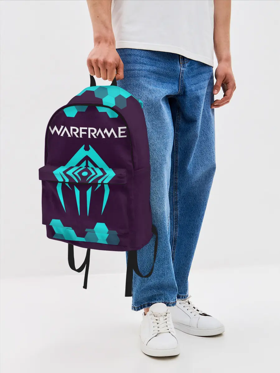 Рюкзак джинсовый / WARFRAME / ВАРФРЕЙМ