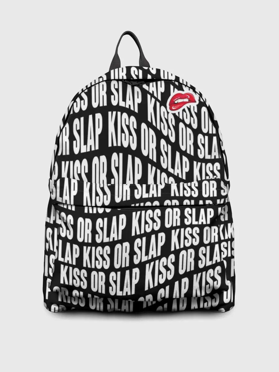 Рюкзак джинсовый / Kiss or slap