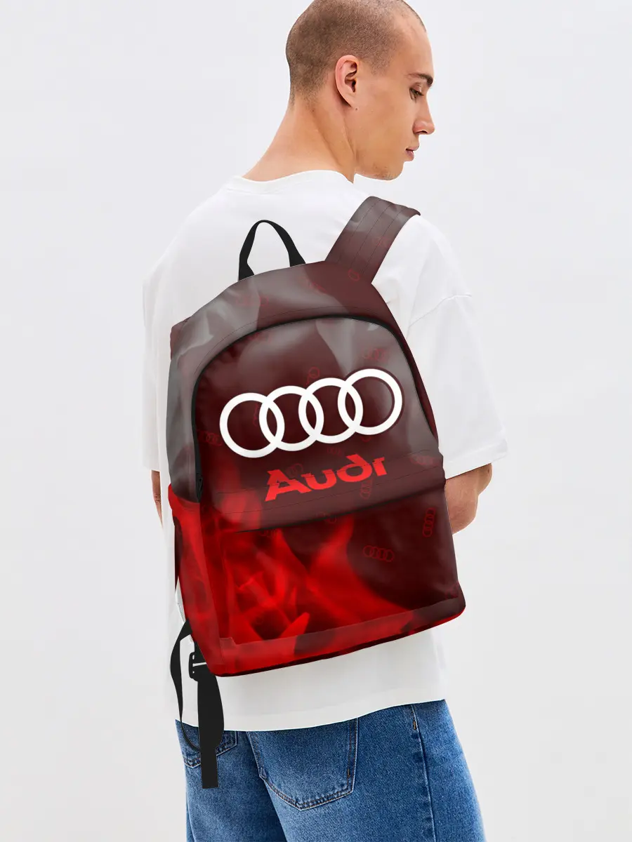 Рюкзак джинсовый / AUDI / АУДИ