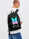 Рюкзак джинсовый / BTS / БТС