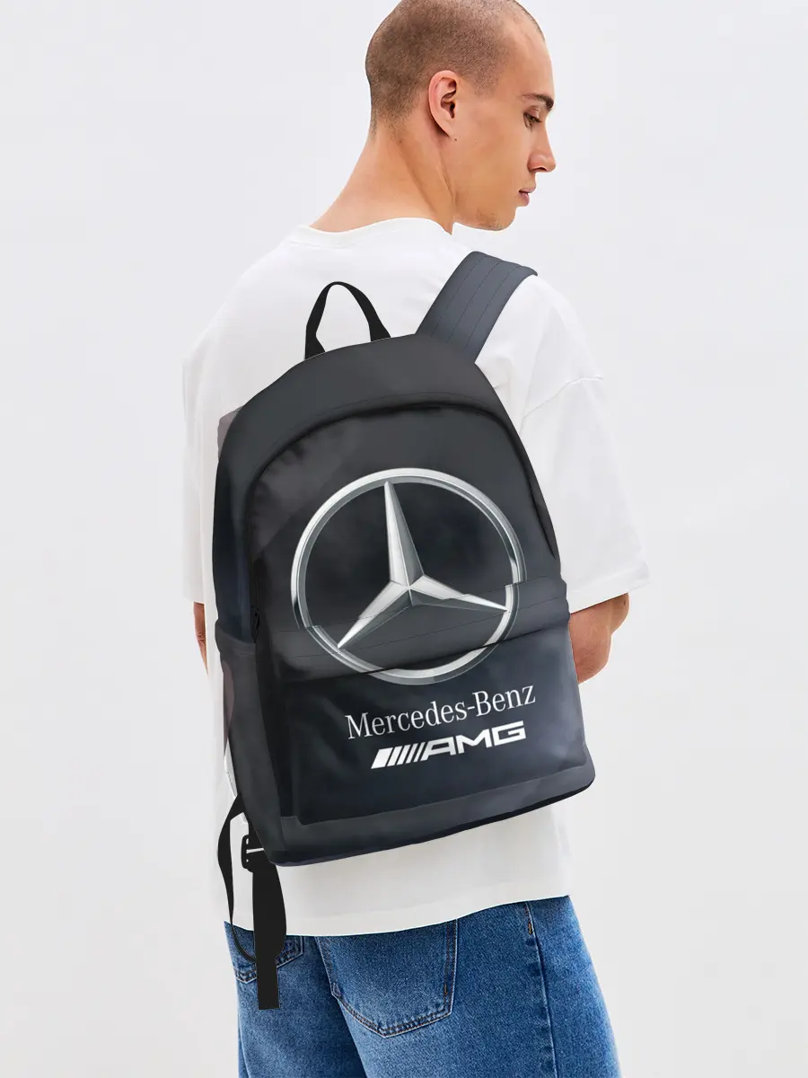 Рюкзак джинсовый / MERCEDES / МЕРСЕДЕС