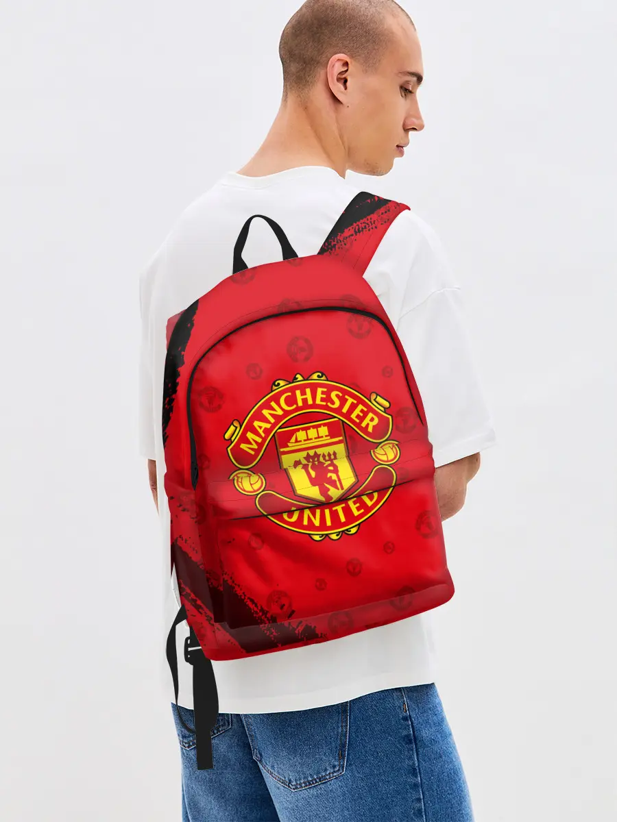 Рюкзак джинсовый / MANCHESTER UNITED