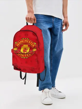 Рюкзак джинсовый / MANCHESTER UNITED