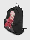 Рюкзак джинсовый / Прекрасная Zero Two