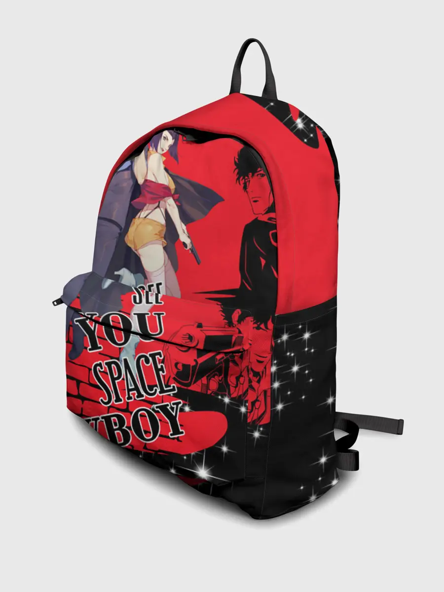 Рюкзак джинсовый / Cowboy Bebop art