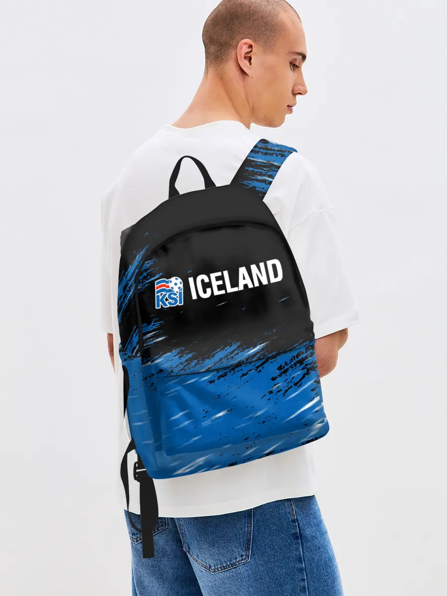 Рюкзак джинсовый / KSI ICELAND.