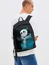 Рюкзак джинсовый / UNDERTALE SANS