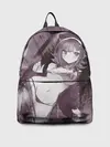Рюкзак джинсовый / Danganronpa акварель
