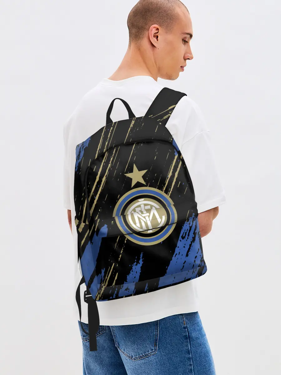 Рюкзак джинсовый / Inter / Интер.