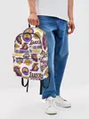 Рюкзак джинсовый / LAKERS LOGO