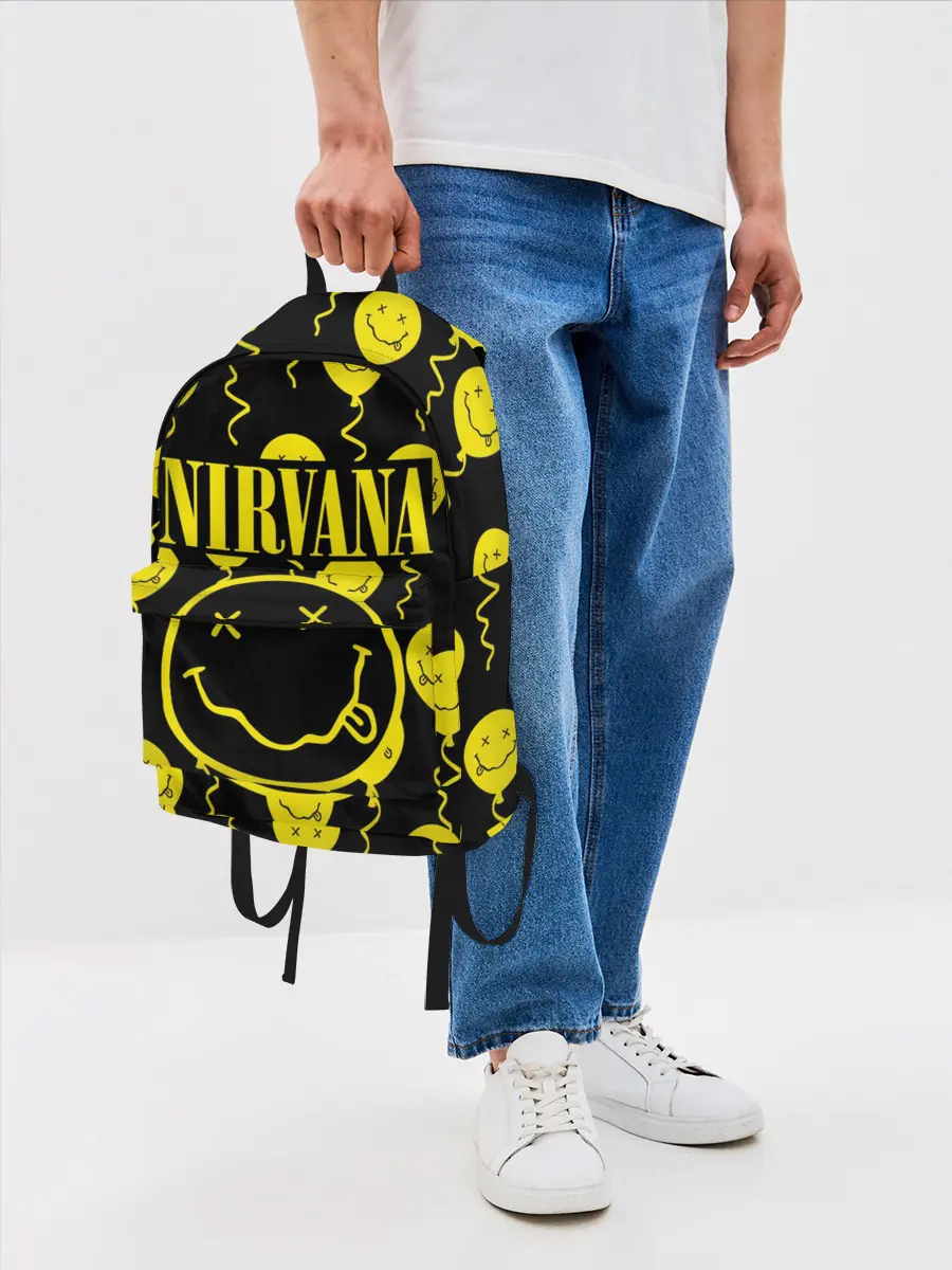 Рюкзак джинсовый / NIRVANA