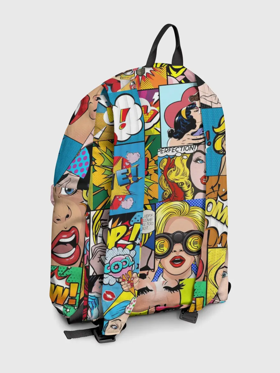 Рюкзак джинсовый / Pop Art