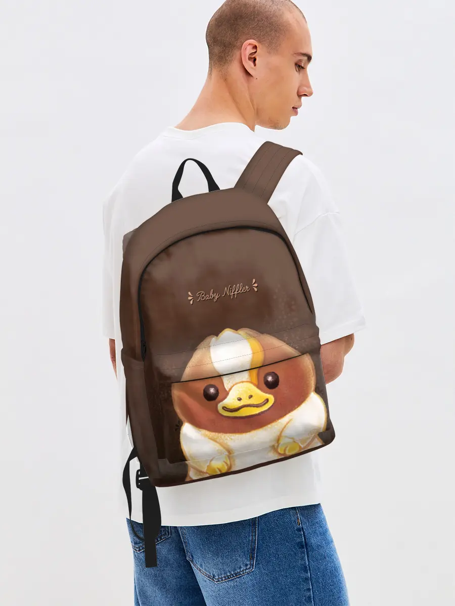 Рюкзак джинсовый / Baby Chocolate Niffler