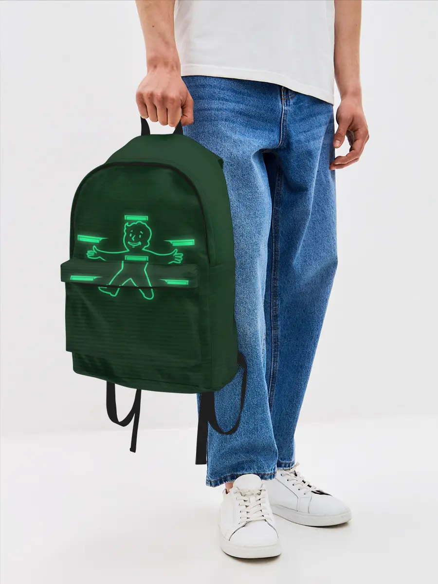 Рюкзак джинсовый / Vault-Boy HP