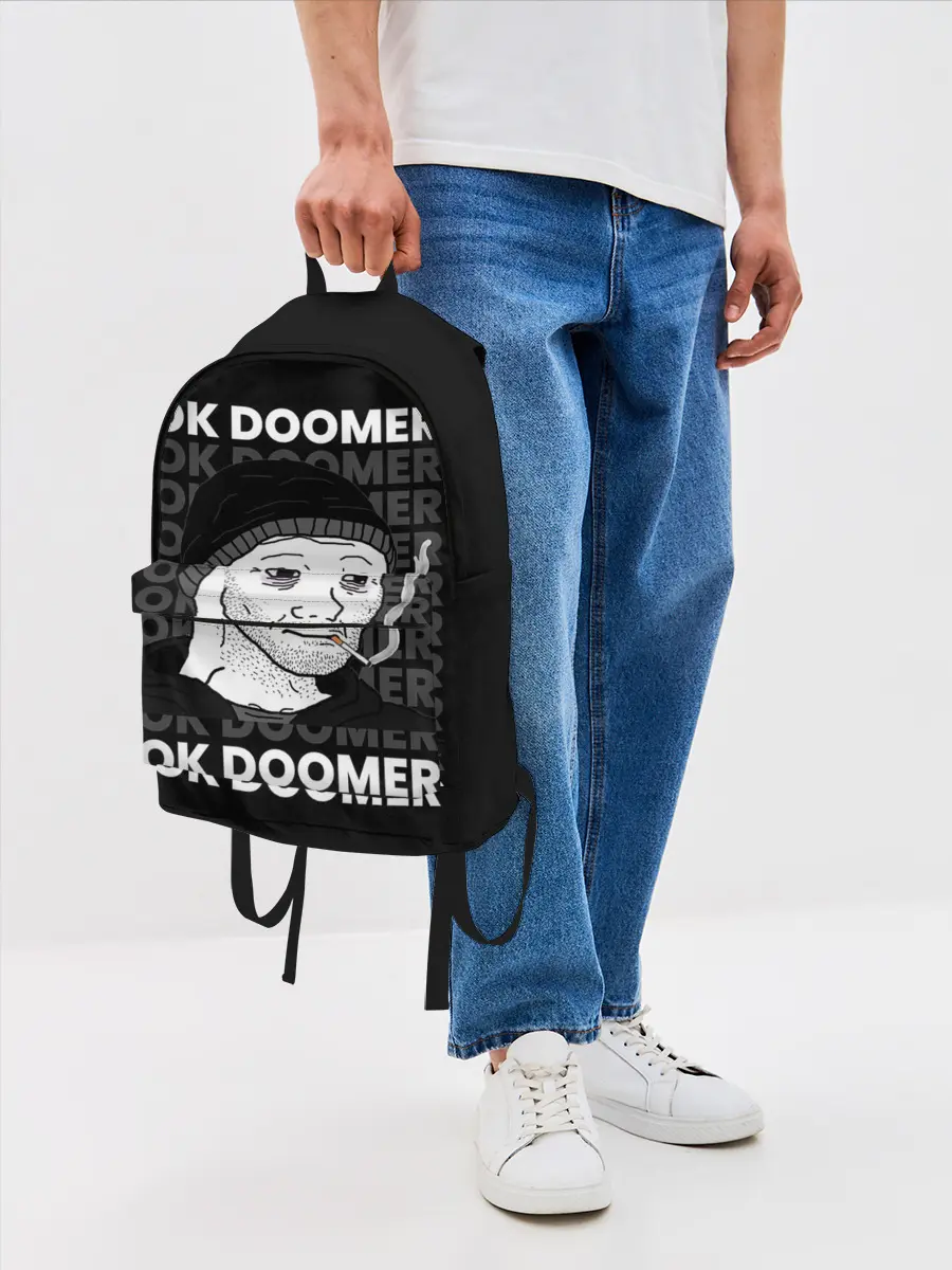 Рюкзак джинсовый / OK DOOMER