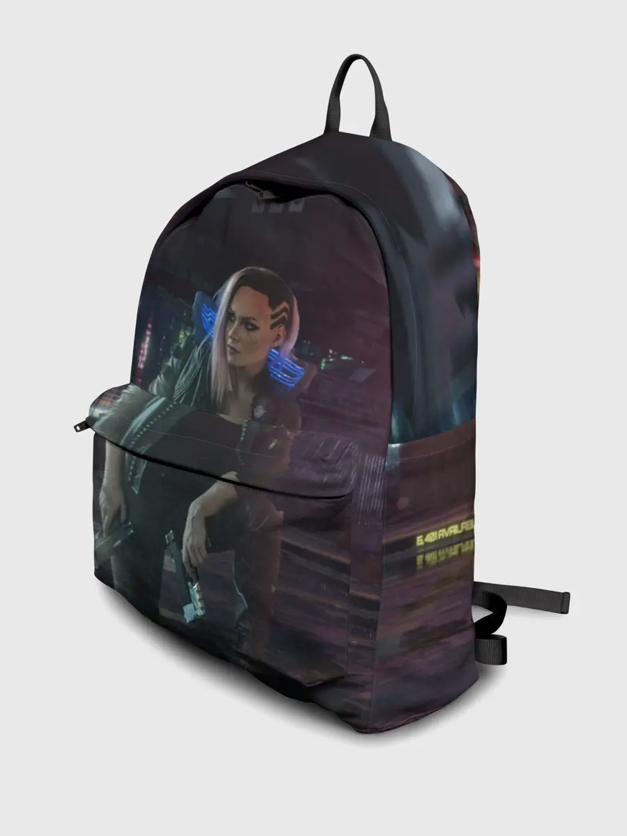 Рюкзак джинсовый / Cyberpunk 2077