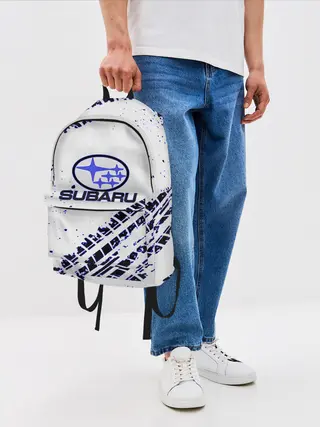 Рюкзак джинсовый / SUBARU.