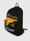 Рюкзак джинсовый / БИТКОИН ШАХТЕР | BITCOIN