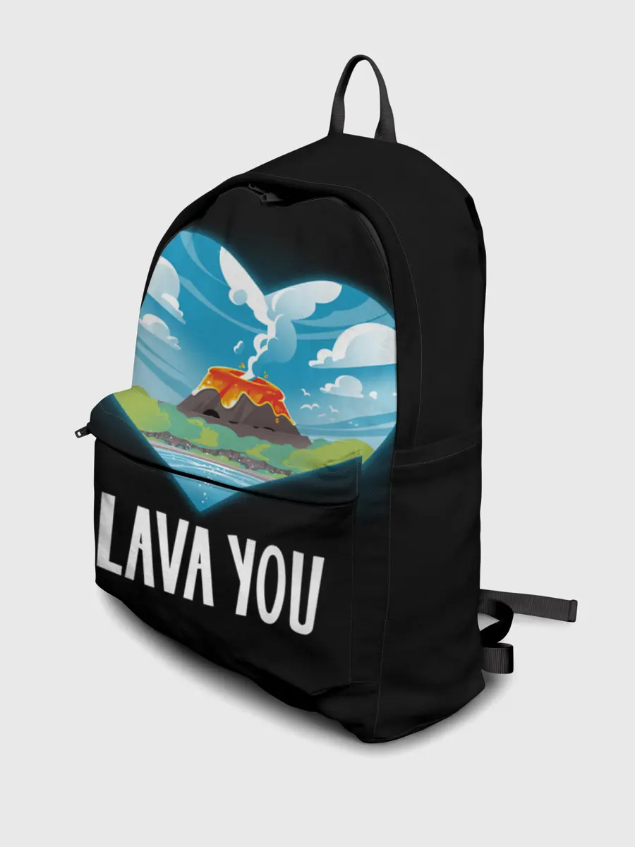 Рюкзак джинсовый / I lava you