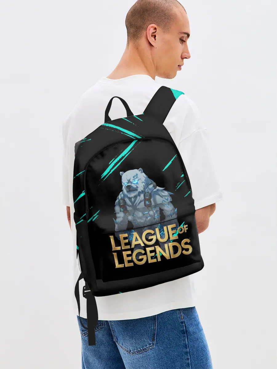Рюкзак джинсовый / Volibear | LOL