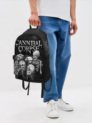 Рюкзак джинсовый / Cannibal Corpse
