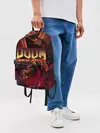 Рюкзак джинсовый / DOOM Eternal