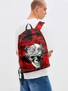 Рюкзак джинсовый / BERSERK skulls