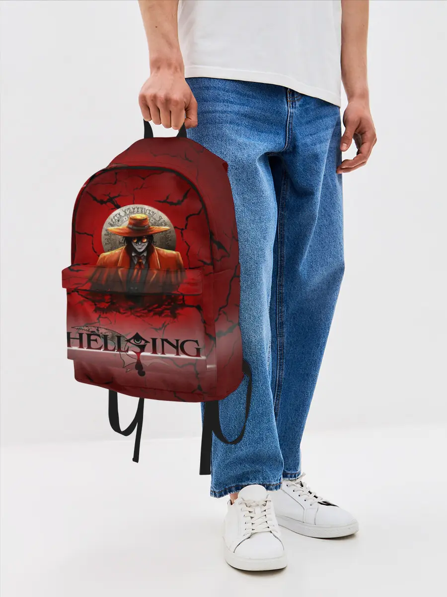 Рюкзак джинсовый / HELLSING $$$