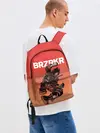 Рюкзак джинсовый / BRZRKR