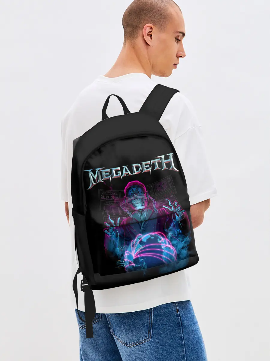 Рюкзак джинсовый / MEGADETH