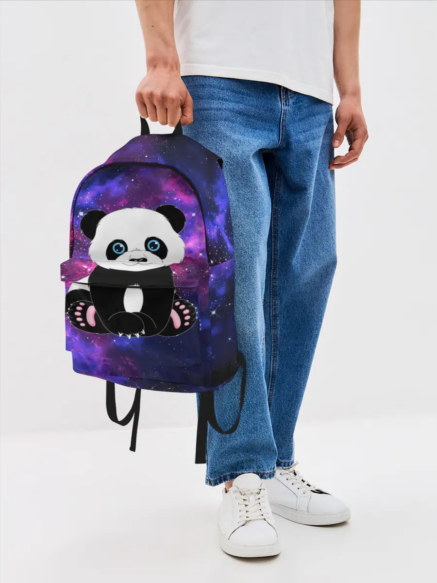 Рюкзак джинсовый / Space Panda